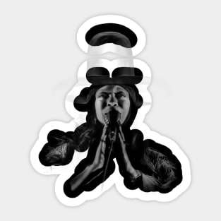 Erykah Badu Simple Sticker